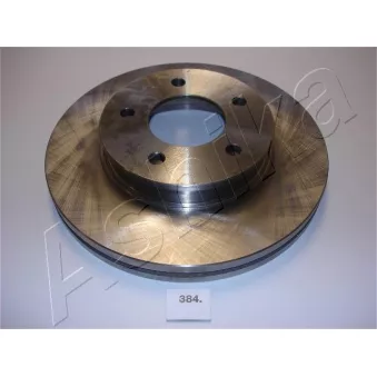 Jeu de 2 disques de frein avant ASHIKA 60-03-384