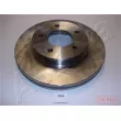 Jeu de 2 disques de frein avant ASHIKA 60-03-384C - Visuel 1