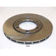 Jeu de 2 disques de frein avant ASHIKA 60-03-399 - Visuel 1