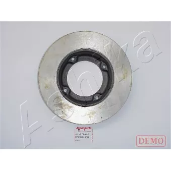 Jeu de 2 disques de frein avant ASHIKA 60-04-400C