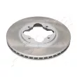 Jeu de 2 disques de frein avant ASHIKA 60-04-401C - Visuel 1