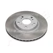 Jeu de 2 disques de frein avant ASHIKA 60-04-403C - Visuel 1