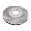 Jeu de 2 disques de frein avant ASHIKA 60-04-404C - Visuel 1