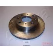 Jeu de 2 disques de frein avant ASHIKA 60-04-409C - Visuel 1
