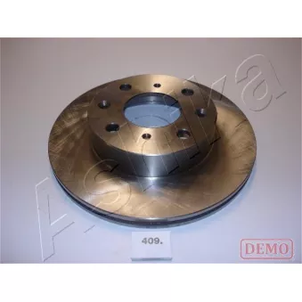 Jeu de 2 disques de frein avant ASHIKA 60-04-409C