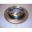 Jeu de 2 disques de frein avant ASHIKA 60-04-415 - Visuel 1