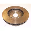 Jeu de 2 disques de frein avant ASHIKA 60-04-417 - Visuel 2