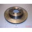 Jeu de 2 disques de frein avant ASHIKA 60-04-418C - Visuel 1