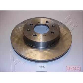 Jeu de 2 disques de frein avant ASHIKA 60-04-418C