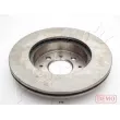 Jeu de 2 disques de frein avant ASHIKA 60-04-418C - Visuel 2