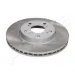 Jeu de 2 disques de frein avant ASHIKA 60-04-420C - Visuel 1
