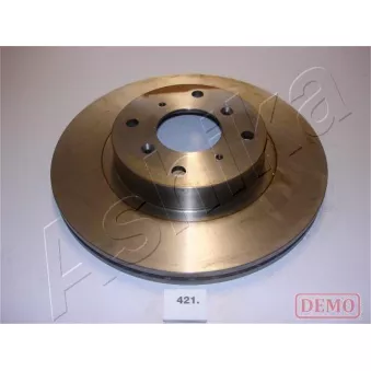 Jeu de 2 disques de frein avant ASHIKA 60-04-421C