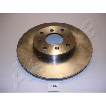 Jeu de 2 disques de frein avant ASHIKA 60-04-422