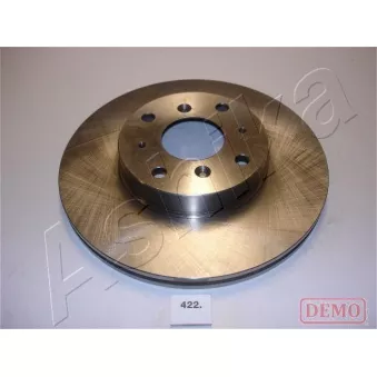 Jeu de 2 disques de frein avant ASHIKA