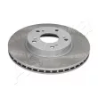 Jeu de 2 disques de frein avant ASHIKA 60-04-428C - Visuel 1