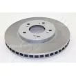 Jeu de 2 disques de frein avant ASHIKA 60-04-429C - Visuel 1