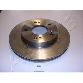 Jeu de 2 disques de frein avant ASHIKA 60-04-434
