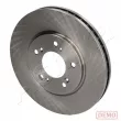 Jeu de 2 disques de frein avant ASHIKA 60-04-440C - Visuel 1