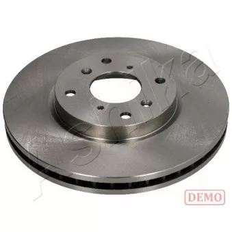Jeu de 2 disques de frein avant ASHIKA 60-04-443C