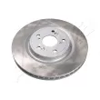Jeu de 2 disques de frein avant ASHIKA 60-04-444C - Visuel 1