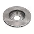 Jeu de 2 disques de frein avant ASHIKA 60-04-490C - Visuel 2