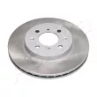 Jeu de 2 disques de frein avant ASHIKA 60-04-492C - Visuel 1