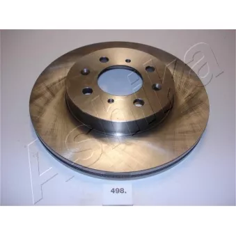 Jeu de 2 disques de frein avant ASHIKA 60-04-498