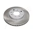 Jeu de 2 disques de frein avant ASHIKA 60-04-499C - Visuel 1