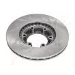 Jeu de 2 disques de frein avant ASHIKA 60-05-501C - Visuel 2