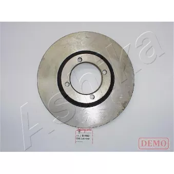 Jeu de 2 disques de frein avant ASHIKA 60-05-502C