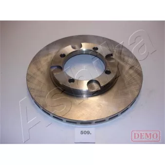 Jeu de 2 disques de frein avant ASHIKA 60-05-509C