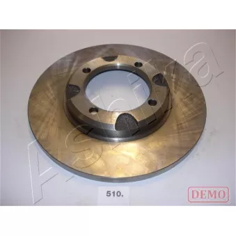 Jeu de 2 disques de frein avant ASHIKA 60-05-510C