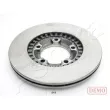 Jeu de 2 disques de frein avant ASHIKA 60-05-512C - Visuel 2