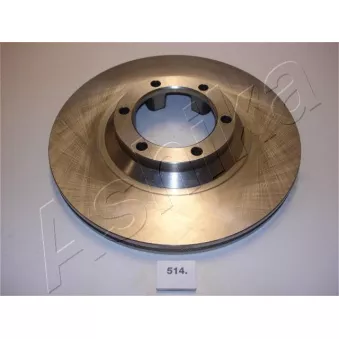 Jeu de 2 disques de frein avant ASHIKA 60-05-514