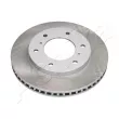Jeu de 2 disques de frein avant ASHIKA 60-05-516C - Visuel 1
