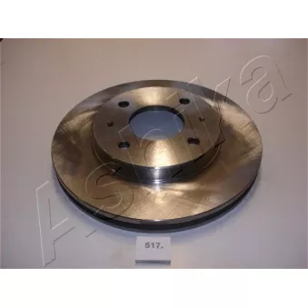 Jeu de 2 disques de frein avant ASHIKA 60-05-517