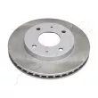 Jeu de 2 disques de frein avant ASHIKA 60-05-522C - Visuel 1