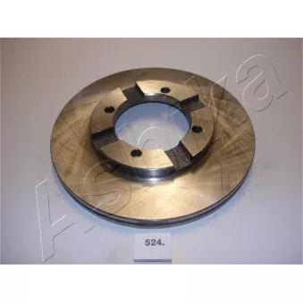 Jeu de 2 disques de frein avant ASHIKA 60-05-524