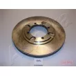 Jeu de 2 disques de frein avant ASHIKA 60-05-525C - Visuel 1