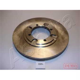Jeu de 2 disques de frein avant ASHIKA 60-05-525C