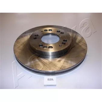 Jeu de 2 disques de frein avant ASHIKA 60-05-529