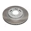Jeu de 2 disques de frein avant ASHIKA 60-05-529C - Visuel 1