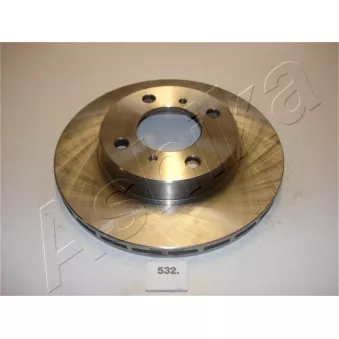 Jeu de 2 disques de frein avant ASHIKA 60-05-532