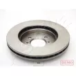 Jeu de 2 disques de frein avant ASHIKA 60-05-533C - Visuel 2