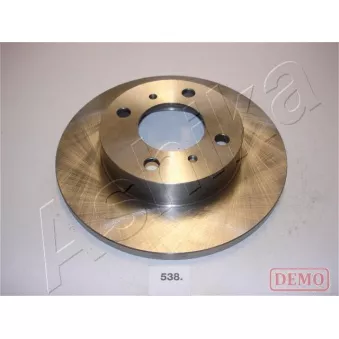 Jeu de 2 disques de frein avant ASHIKA 60-05-538C