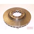 Jeu de 2 disques de frein avant ASHIKA 60-05-539C - Visuel 1