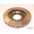 Jeu de 2 disques de frein avant ASHIKA 60-05-539C - Visuel 2