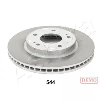 Jeu de 2 disques de frein avant ASHIKA 60-05-544C