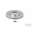 Jeu de 2 disques de frein avant ASHIKA 60-05-545C - Visuel 1