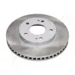 Jeu de 2 disques de frein avant ASHIKA 60-05-548C - Visuel 1